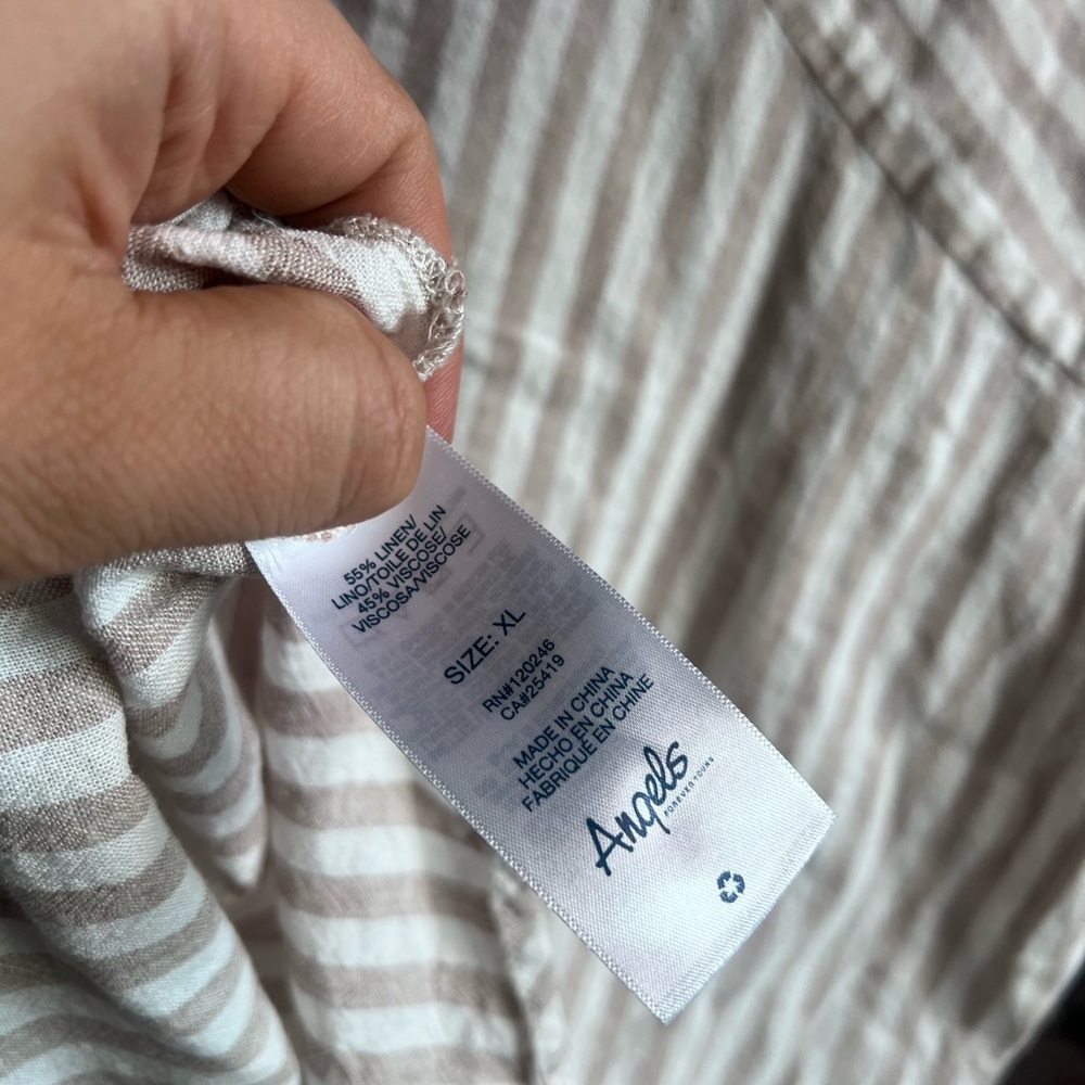 Striped Linen Shirt - Picture 4 of 4